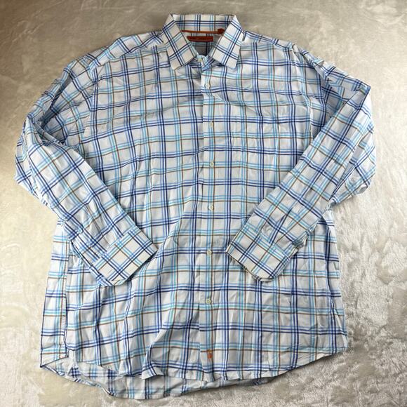 Men's Long Sleeve Button Down Shirt XXL | Tommy Hilfiger, Bass, Sette Ponti - Picture 6 of 13